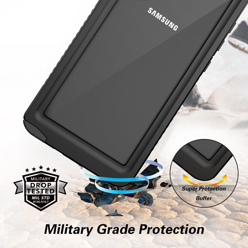 FS Series IP68 Waterproof Case For Samsung Galaxy Note 10 Clear Phone Diving Cover Protector FS Series IP68 Waterproof Case For Samsung Galaxy Note 10 Clear Phone Diving Cover Protector